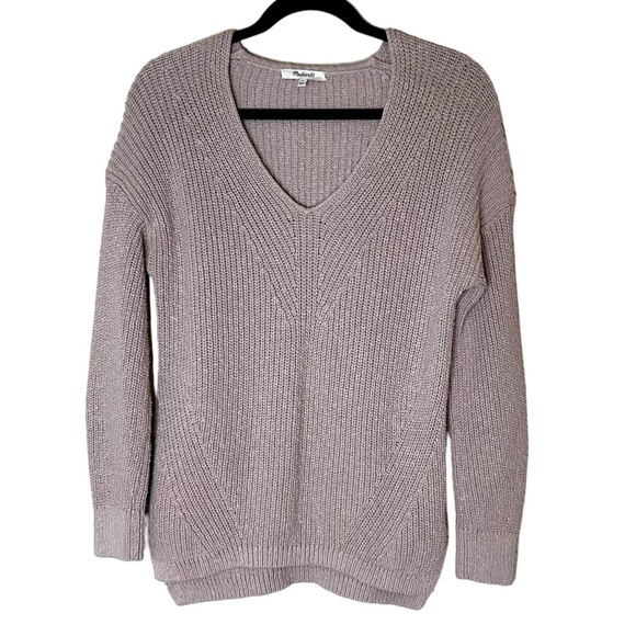 Madewell Ridgeton Sweater- Pale Lilac - Picture 6 of 12